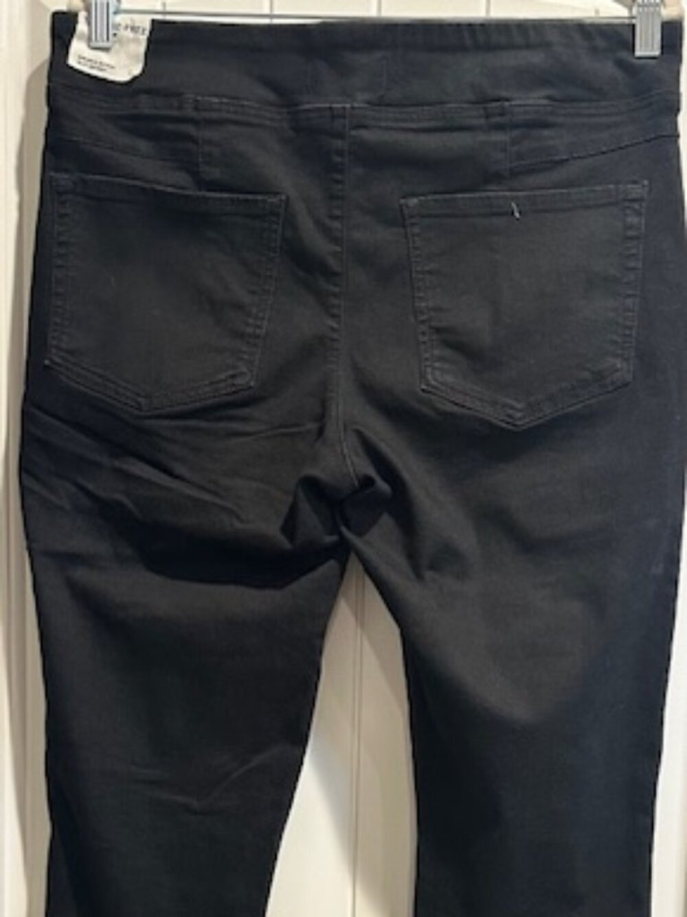 NWOT We The Free Women's Double Dutch Slit Pull On Skinny Jeans Black - Picture 8 of 10